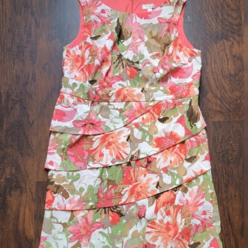 dress Barn floral women's dress size 20☆